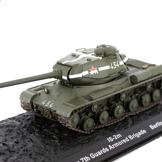 1/72 Scale 1945 IS-2M WWII Soviet Heavy Tank Diecast Model