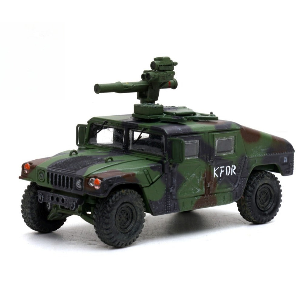 1/64 Scale M1046 HMMWV TOW Missile Carrier Military Vehichle Diecast Model