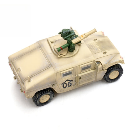 1/64 Scale M1046 HMMWV TOW Missile Carrier Military Vehichle Diecast Model