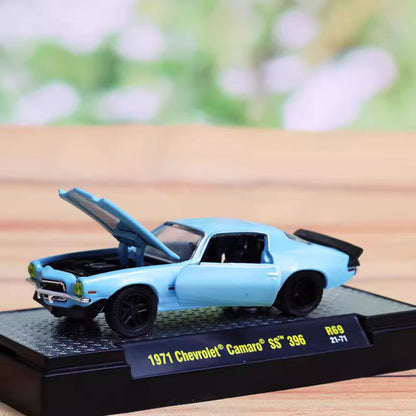 1/64 Scale 1971 Chevrolet Camaro SS 396 Pony Car Diecast Model