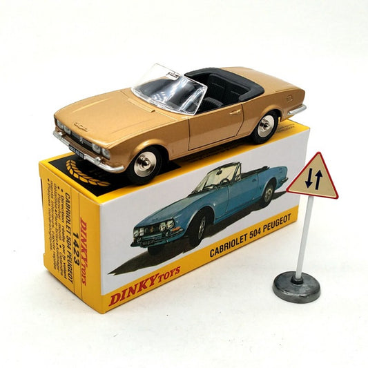 1/43 Scale Peugeot 504 Cabriolet Convertible Car Diecast Model