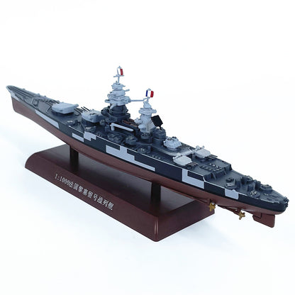 1/1000 Scale Richelieu French Battleship Diecast Model