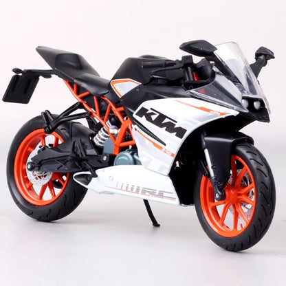 1/12 Scale KTM RC 390 Motorcycle Diecast Model