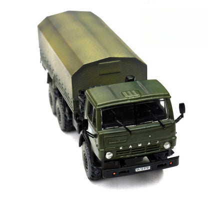 1/72 Scale KamAZ-43101 All-Wheel Drive Military Truck Diecast Model