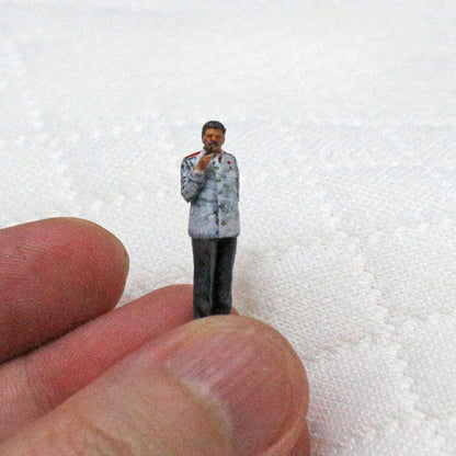 1/72 Scale Joseph Stalin Miniature Painted Figurine Diorama