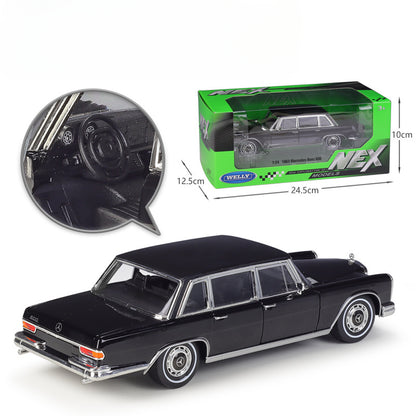 1/24 Scale 1963 Mercedes-Benz 600 Diecast Model Car