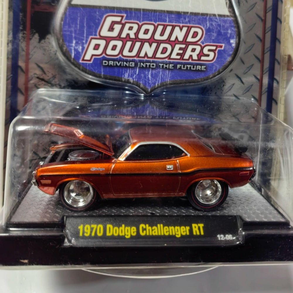 1/64 Scale 1970 Dodge Challenger R/T M2 Ground Pounders Diecast Model Car