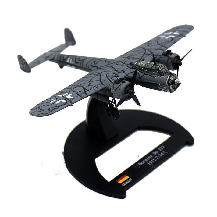 1/144 Scale Dornier Do 217 WWII German Bomber Fliegender Bleistift Flying Pencil Diecast Model Aircraft