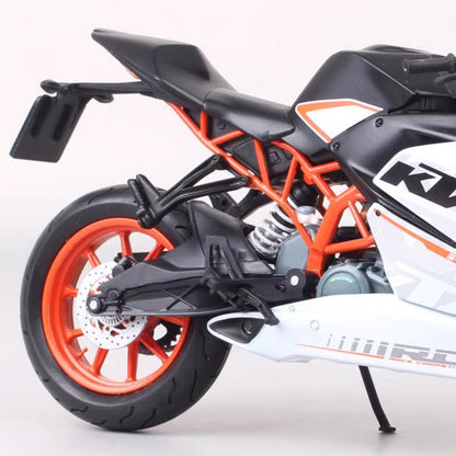 1/12 Scale KTM RC 390 Motorcycle Diecast Model