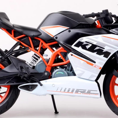 1/12 Scale KTM RC 390 Motorcycle Diecast Model