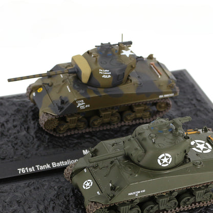 1/72 Scale 1945 M4A3 Sherman WWII US Tank Diecast Model