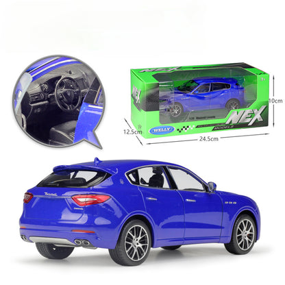 1/24 Scale Maserati Levante Executive Crossover SUV Diecast Model Car