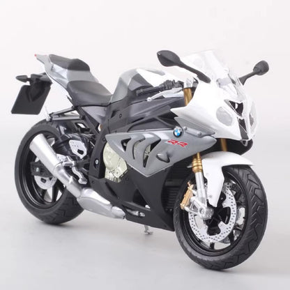 1/12 Scale 2009 BMW S1000RR Sport Bike Diecast Model Motorcycle