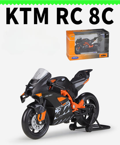 1/18 Scale KTM RC 8C Motorcycle Diecast Model