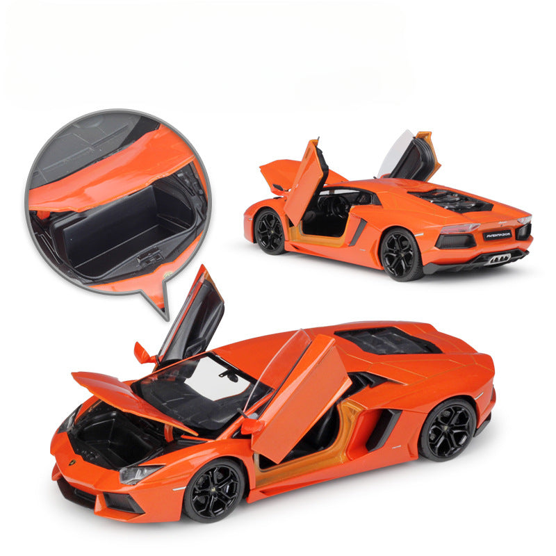 1/24 Scale Lamborghini Aventador LP700-4 Sports Car Diecast Model