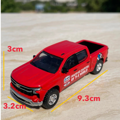 1/64 Scale Chevrolet Silverado Pickup Truck NTT IndyCar Series Diecast Model Car