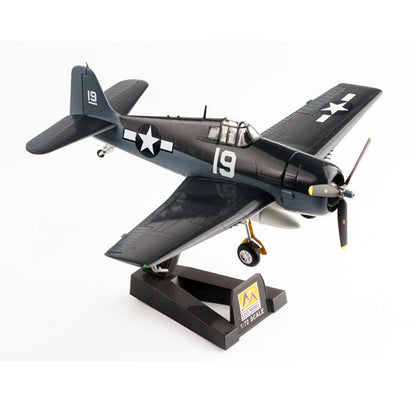 1/72 Scale Grumman F6F-5 Hellcat Carrier-Based Fighter Pre-built Collectible WWII US Aircraft Plastic Model