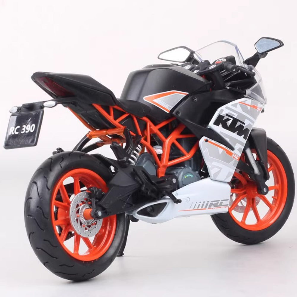 1/12 Scale KTM RC 390 Motorcycle Diecast Model