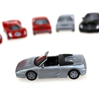 1/100 Scale Diecast Metal Vintage Sports Car Collectible Model Gashapon Capsule Toy