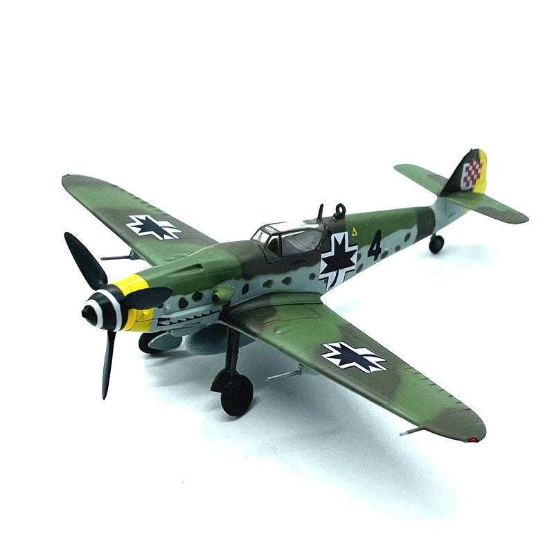 prebuilt 1/72 scale Bf 109G-10 fighter aircraft model 37202