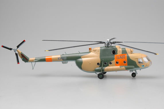 prebuilt 1/72 scale Mi-8 Hip helicopter model 37044