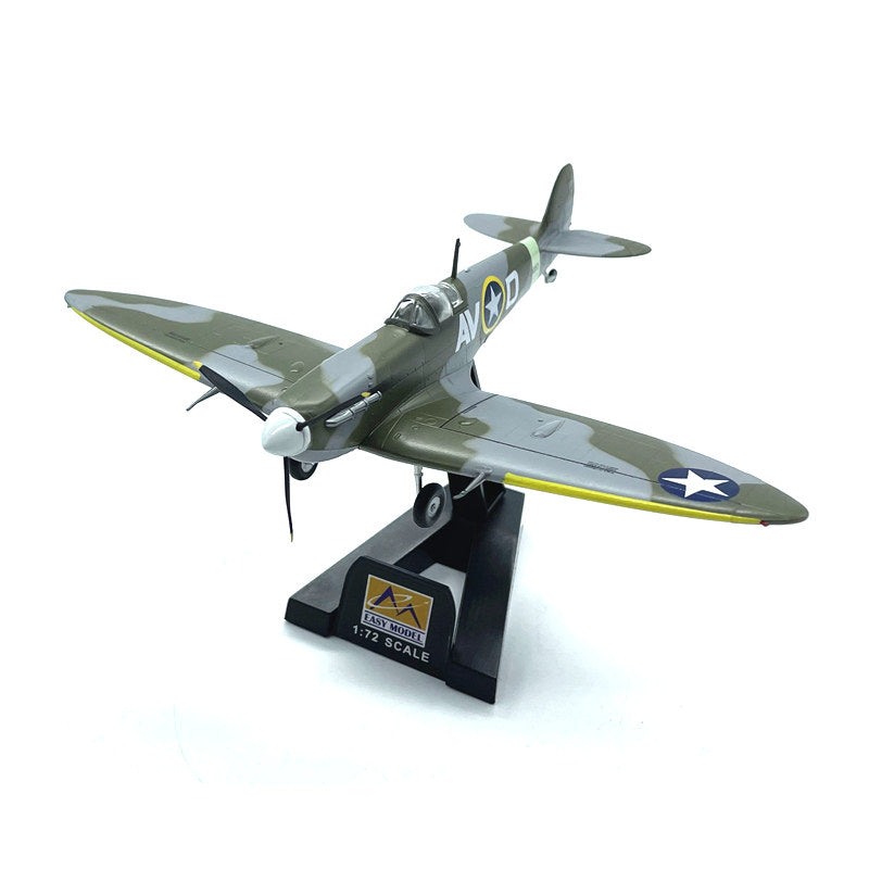 Supermarine Spitfire Mk Vb USAF fighter pre-built 1/72 scale collectible plastic aircraft model