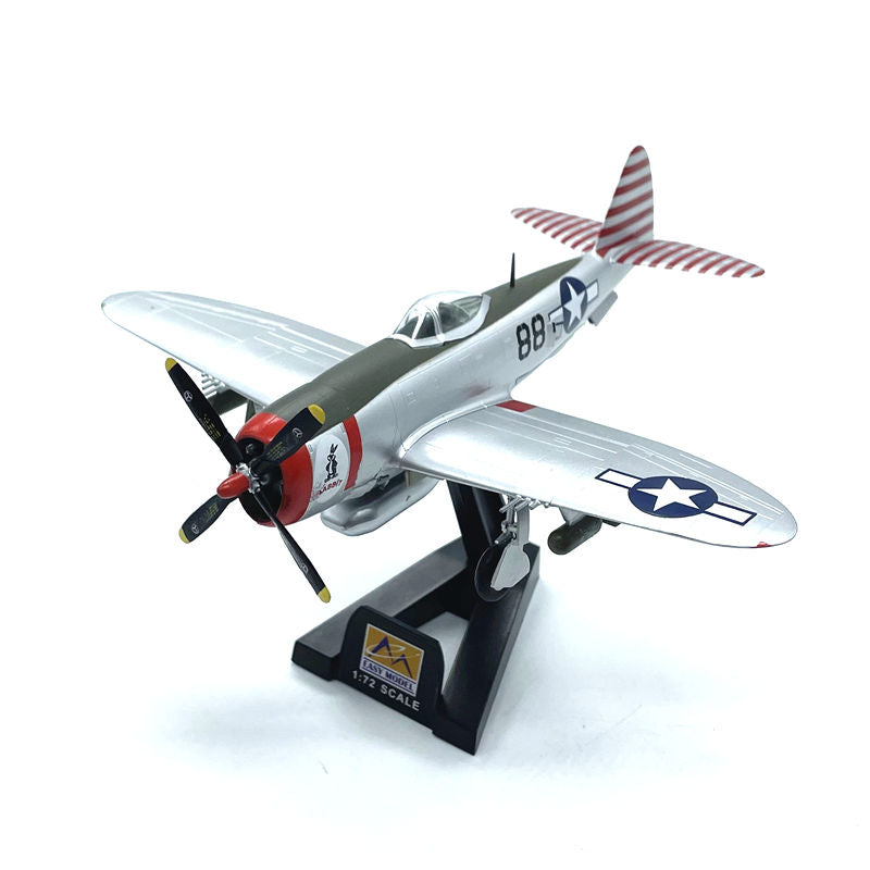 1/72 scale prebuilt P-47D Thunderbolt fighter plastic collectible WWII aircraft model 37290