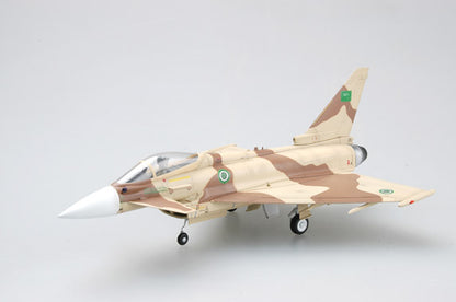 prebuilt 1/72 scale is Eurofighter Typhoon EF2000 fighter model 37142