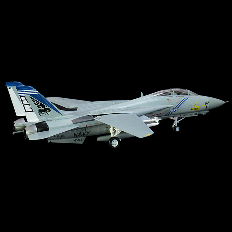 prebuilt 1/72 scale F-14 Tomcat fighter model 37185