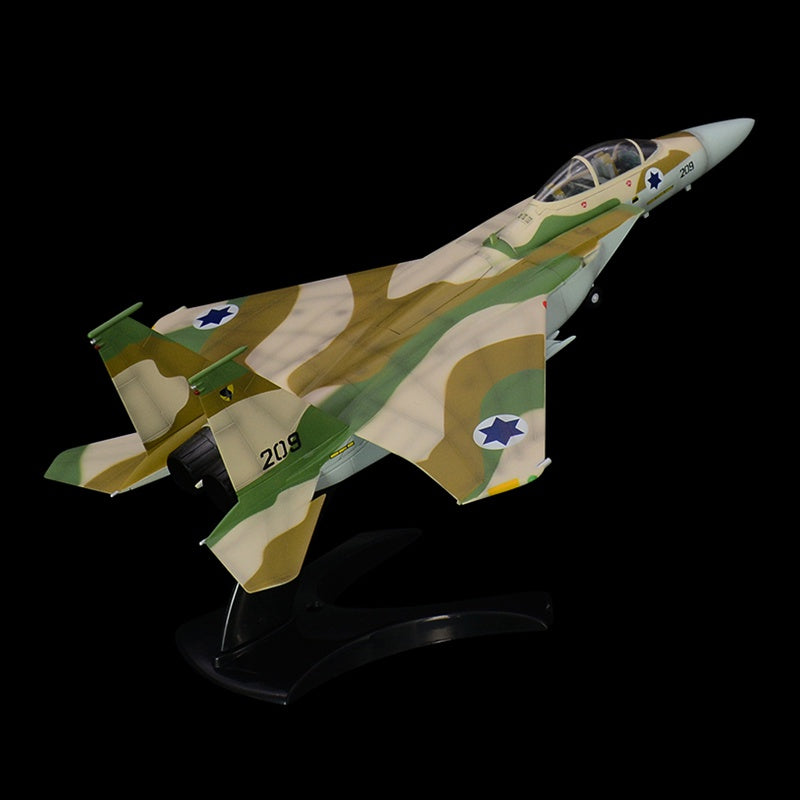 collectible military aircraft plastic model F-15 eagle 