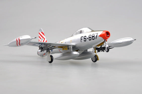 prebuilt 1/72 scale USAF Thunderjet F-84E model 37108