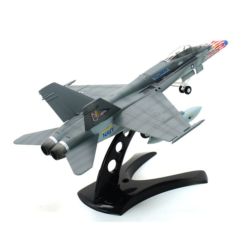 pre-built F/A-18 Hornet jet aircraft model