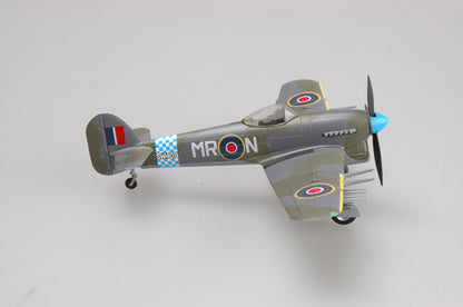 prebuilt 1/72 scale Hawker Typhoon British fighter model 36311