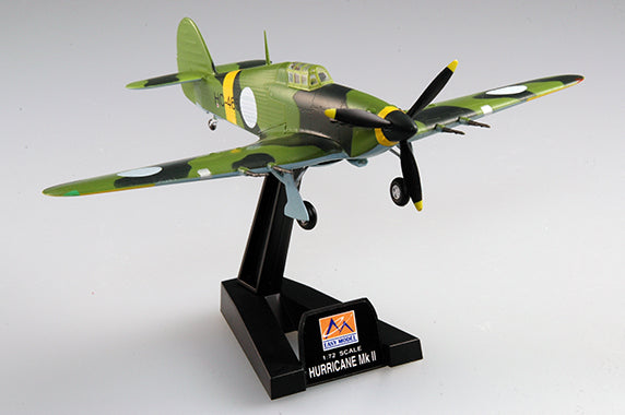 1/72 scale prebuilt Hurricane fighter aircraft model 37243