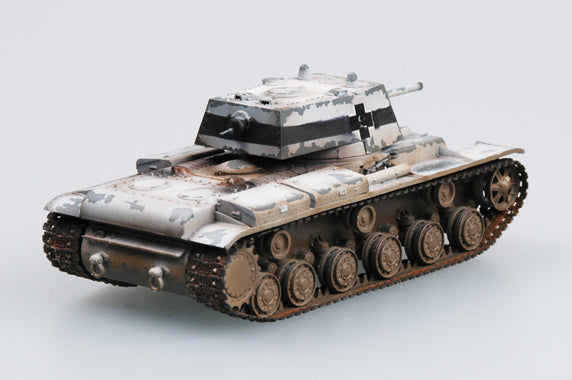 prebuilt 1/72 scale KV-1 tank model 36278