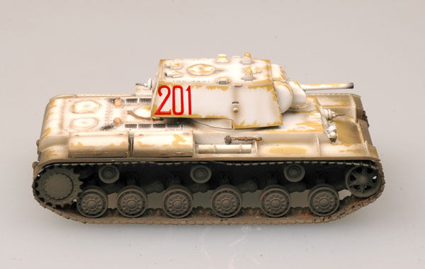 pre-built 1/72 scale KV-1 tank model 36279