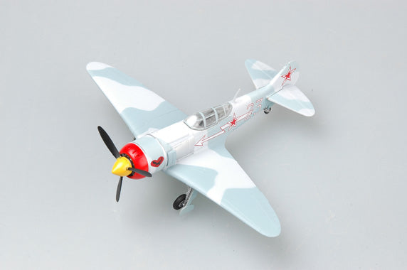 prebuilt 1/72 scale Soviet Lavochkin La-7 fighter airplane model 36333