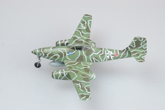 prebuilt 1/72 scale Me 262 A-1a Schwalbe fighter aircraft model 36365