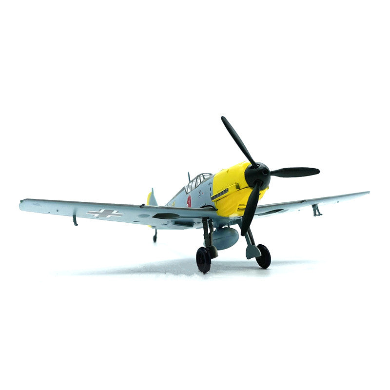 1/72 scale prebuilt Bf 109E-1 WWII fighter aircraft model 37283