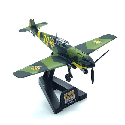 1/72 scale prebuilt Bf 109E-3 fighter plastic collectible aircraft model 37285