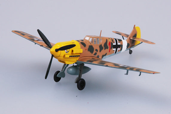 1/72 scale prebuilt Bf 109E-7 fighter plastic collectible model 37278