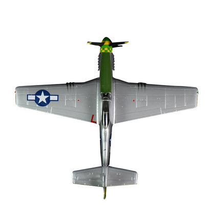 prebuilt 1/72 scale P-51D Mustang fighter airplane model 36300