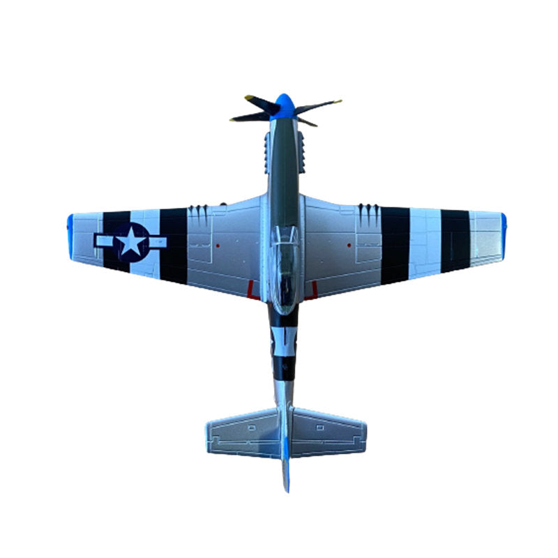 1/72 scale prebuilt P-51D Mustang fighter aircraft model 37291