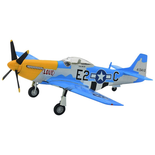 prebuilt 1/72 scale P-51D Mustang airplane model 36301