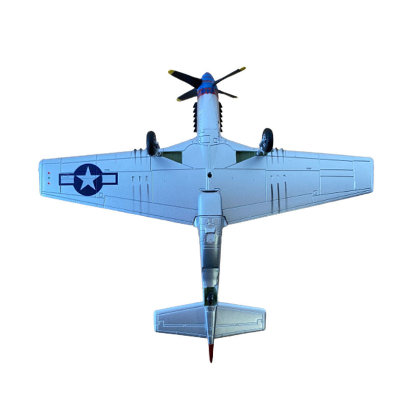 prebuilt 1/72 scale P-51D Mustang fighter airplane model 36304