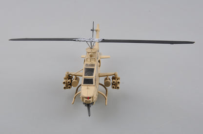 prebuilt 1/72 scale AH-1F Cobra helicopter model 37099