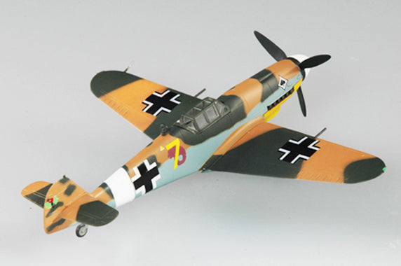 1/72 scale prebuilt Bf 109G-2 WWII fighter aircraft model 37252