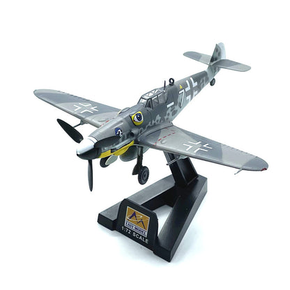 1/72 scale prebuilt Bf 109G-6 fighter collectible model 37260