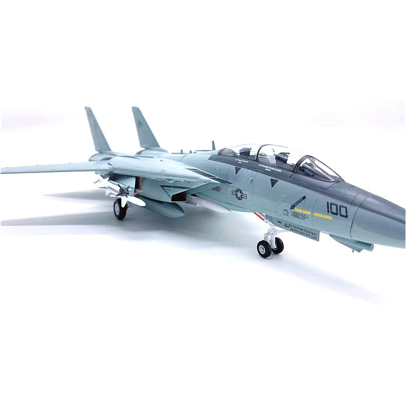 prebuilt 1/72 scale F-14B Tomcat fighter aircraft model 37188