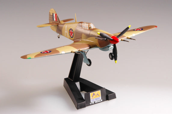 1/72 scale prebuilt Hurricane fighter plastic collectible aircraft model 37268